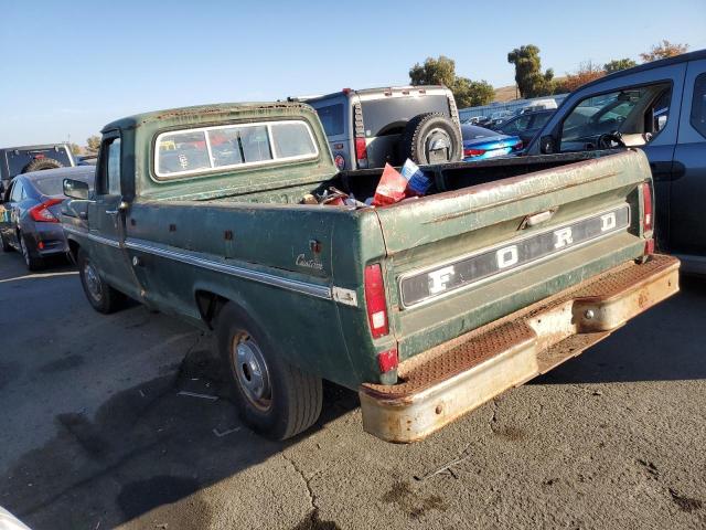 F25YRK60759 - 1971 FORD F-250 GREEN photo 2