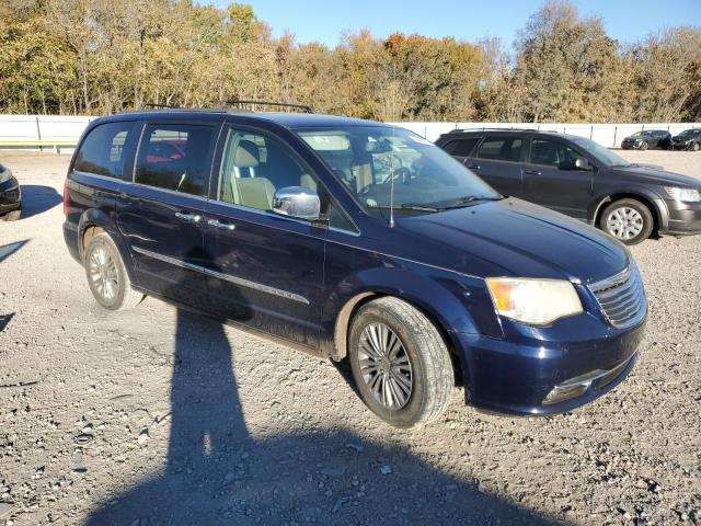 2C4RC1CG4DR713914 - 2013 CHRYSLER TOWN & COU TOURING L BLUE photo 4