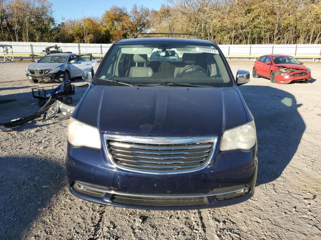 2C4RC1CG4DR713914 - 2013 CHRYSLER TOWN & COU TOURING L BLUE photo 5