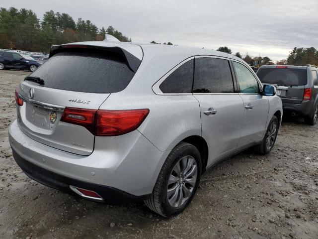 5FRYD4H49FB028765 - 2015 ACURA MDX TECHNOLOGY SILVER photo 3