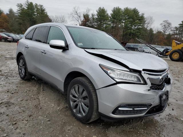 5FRYD4H49FB028765 - 2015 ACURA MDX TECHNOLOGY SILVER photo 4