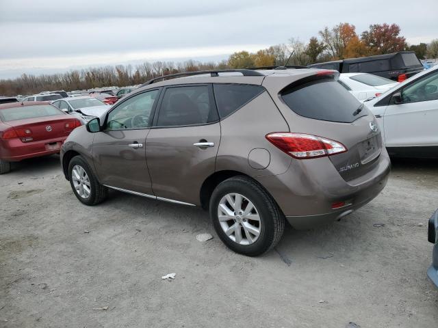 JN8AZ1MW1BW163937 - 2011 NISSAN MURANO S BROWN photo 2