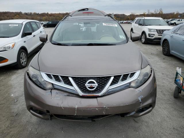 JN8AZ1MW1BW163937 - 2011 NISSAN MURANO S BROWN photo 5