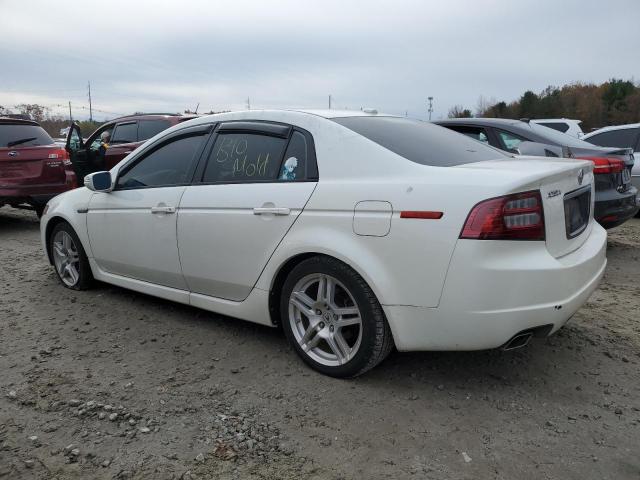 19UUA66287A012512 - 2007 ACURA TL WHITE photo 2