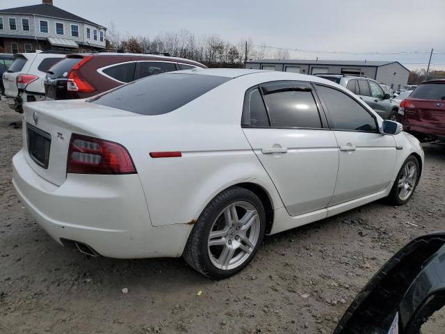 19UUA66287A012512 - 2007 ACURA TL WHITE photo 3