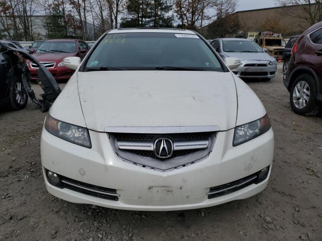 19UUA66287A012512 - 2007 ACURA TL WHITE photo 5