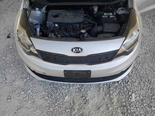 KNADM4A34H6104714 - 2017 KIA RIO LX SILVER photo 11