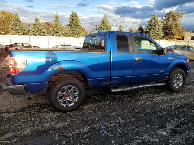 1FTFX1ET1EFC23294 - 2014 FORD F150 SUPER CAB BLUE photo 3