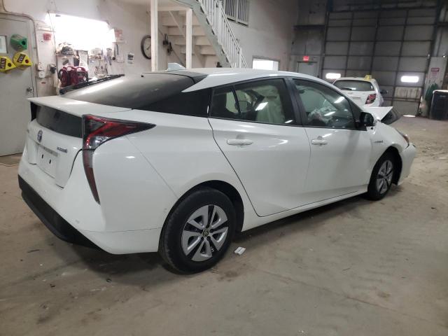 JTDKARFU1J3064889 - 2018 TOYOTA PRIUS WHITE photo 3