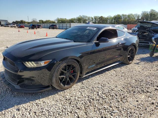 1FA6P8TH7G5317475 - 2016 FORD MUSTANG BLACK photo 1