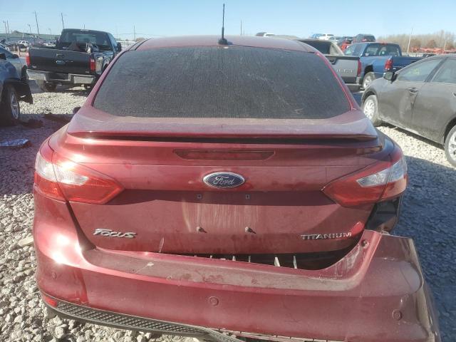 1FADP3J21EL241561 - 2014 FORD FOCUS TITANIUM RED photo 6