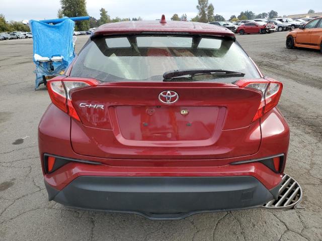 JTNKHMBX9K1050360 - 2019 TOYOTA C-HR XLE RED photo 6