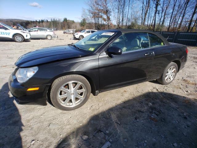 1C3LC55R38N128552 - 2008 CHRYSLER SEBRING TOURING BLACK photo 1