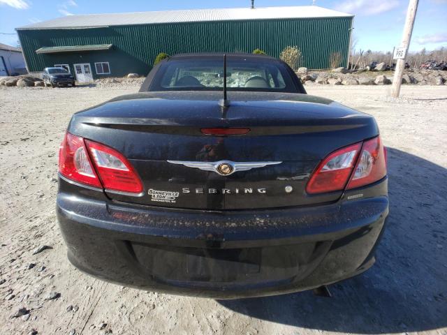 1C3LC55R38N128552 - 2008 CHRYSLER SEBRING TOURING BLACK photo 6