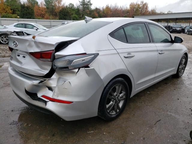 5NPD84LFXHH056155 - 2017 HYUNDAI ELANTRA SE SILVER photo 3