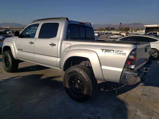 5TEJU62N56Z189418 - 2006 TOYOTA TACOMA DOUBLE CAB PRERUNNER SILVER photo 2