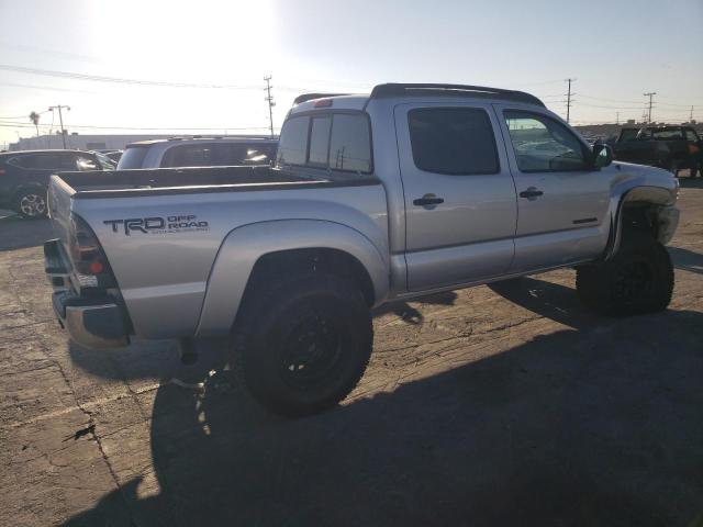 5TEJU62N56Z189418 - 2006 TOYOTA TACOMA DOUBLE CAB PRERUNNER SILVER photo 3