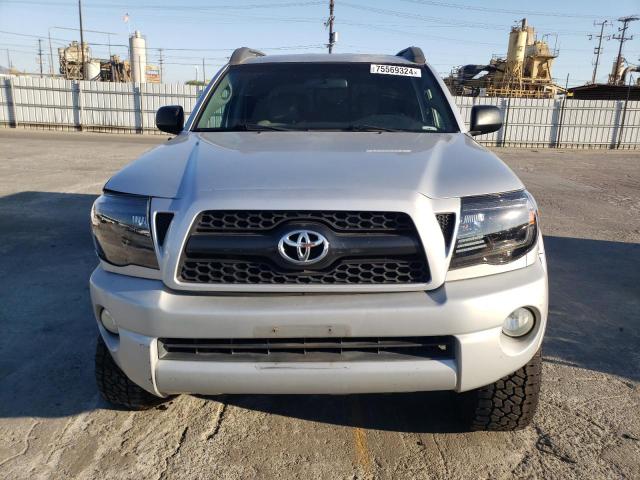 5TEJU62N56Z189418 - 2006 TOYOTA TACOMA DOUBLE CAB PRERUNNER SILVER photo 5