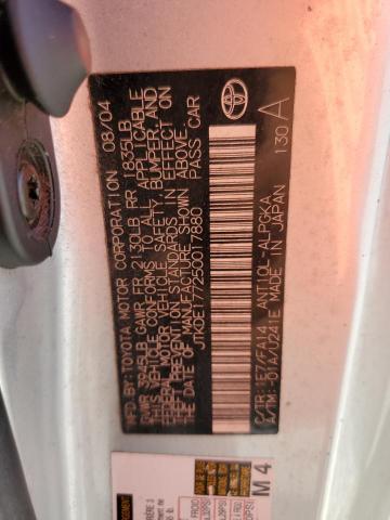 JTKDE177250017880 - 2005 TOYOTA SCION TC ვერცხლისფერი ფოტო 13