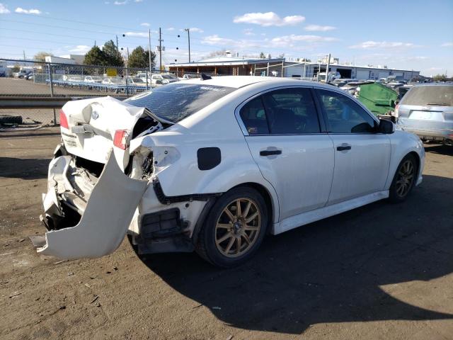 4S3BMBK60C3012873 - 2012 SUBARU LEGACY 2.5I LIMITED WHITE photo 3