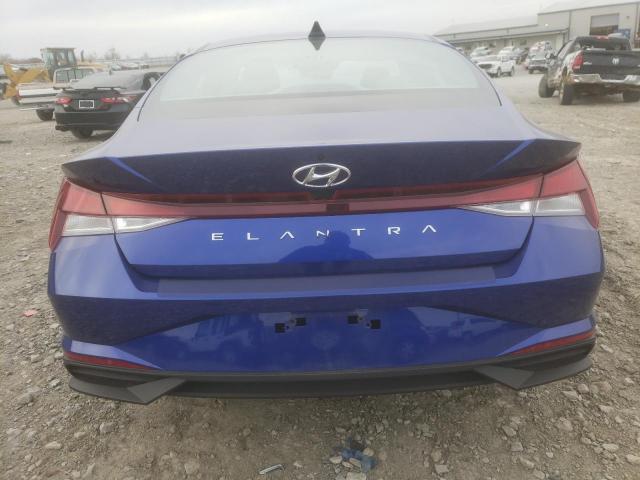 KMHLM4AG7PU576820 - 2023 HYUNDAI ELANTRA SEL BLUE photo 6