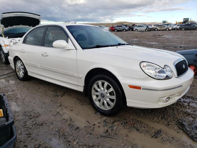 KMHWF35H64A960167 - 2004 HYUNDAI SONATA GLS WHITE photo 4