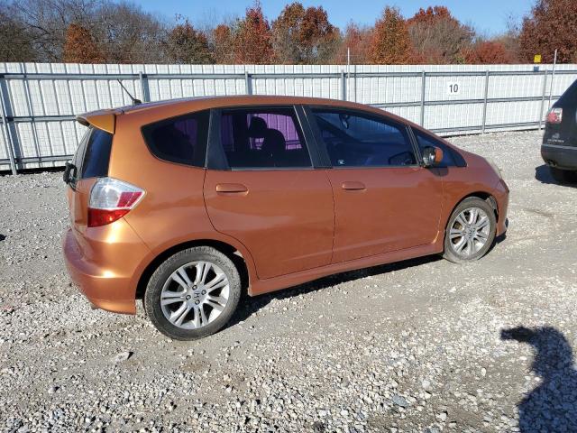 JHMGE8H54BS003911 - 2011 HONDA FIT SPORT ORANGE photo 3