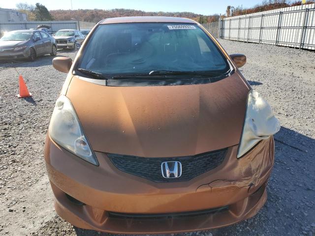 JHMGE8H54BS003911 - 2011 HONDA FIT SPORT ORANGE photo 5