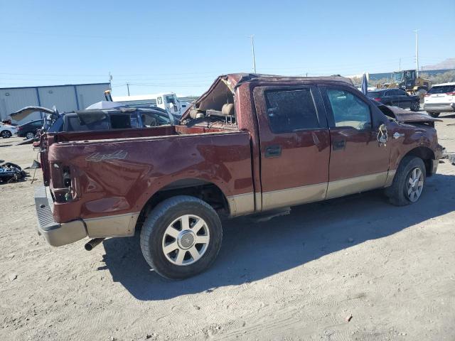 1FTPW14V26KD51644 - 2006 FORD F150 SUPERCREW BURGUNDY photo 3