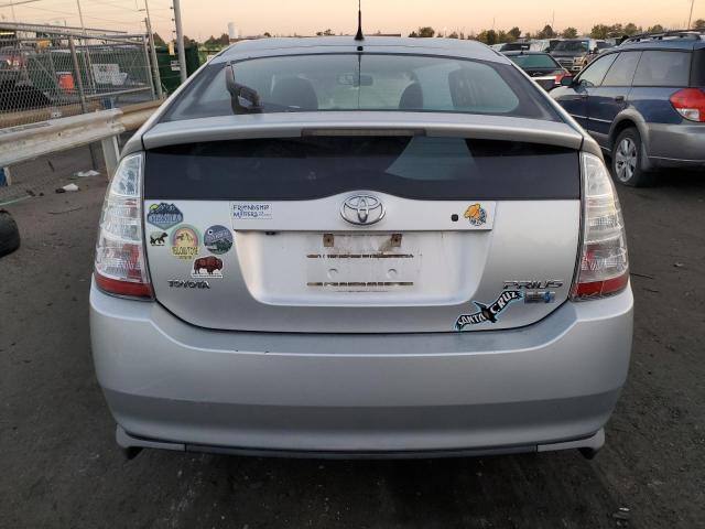 JTDKB20U783407566 - 2008 TOYOTA PRIUS SILVER photo 6