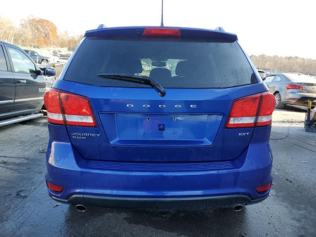 3C4PDDBG6CT307765 - 2012 DODGE JOURNEY SXT BLUE photo 6