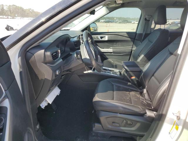 1FMSK7DHXNGA79781 - 2022 FORD EXPLORER XLT WHITE photo 7