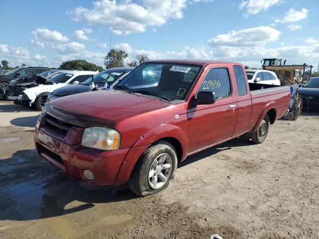 1N6DD26T54C441739 - 2004 NISSAN FRONTIER KING CAB XE RED photo 1