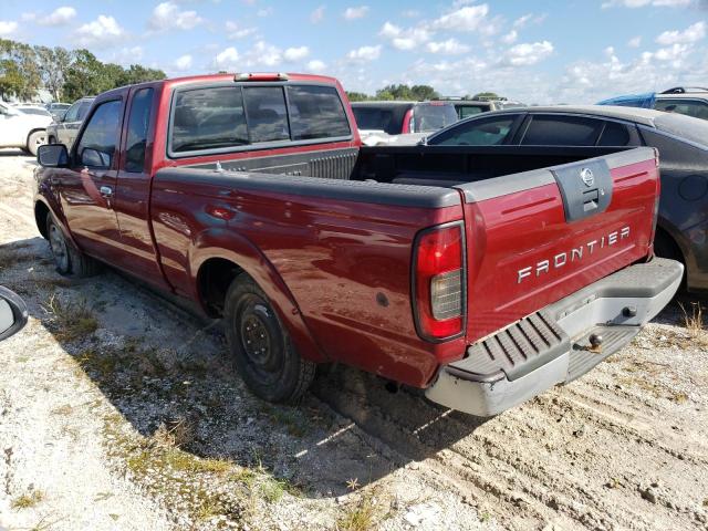 1N6DD26T54C441739 - 2004 NISSAN FRONTIER KING CAB XE RED photo 2