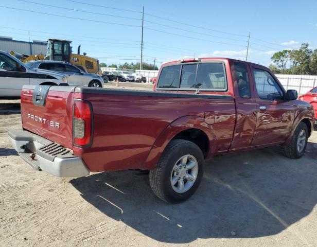 1N6DD26T54C441739 - 2004 NISSAN FRONTIER KING CAB XE RED photo 3