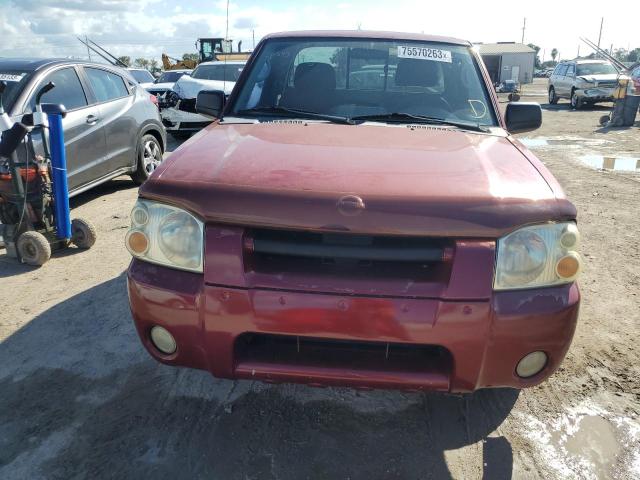 1N6DD26T54C441739 - 2004 NISSAN FRONTIER KING CAB XE RED photo 5