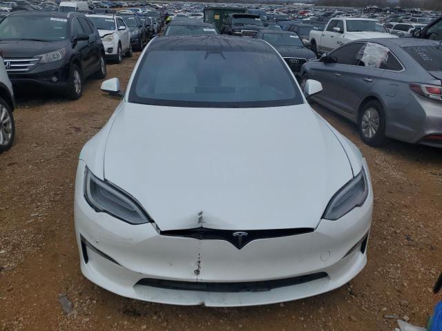 5YJSA1E65MF432129 - 2021 TESLA MODEL S თეთრი ფოტო 5