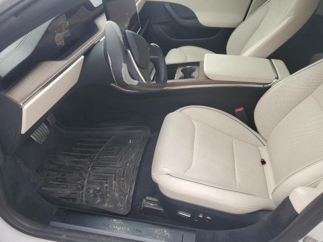 5YJSA1E65MF432129 - 2021 TESLA MODEL S თეთრი ფოტო 7