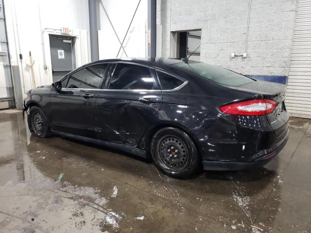 3FA6P0G75DR254176 - 2013 FORD FUSION S BLACK photo 2