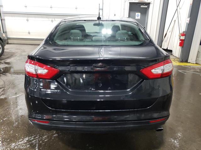 3FA6P0G75DR254176 - 2013 FORD FUSION S BLACK photo 6