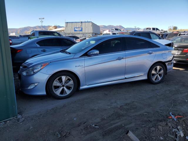 KMHEC4A43CA061634 - 2012 HYUNDAI SONATA HYBRID BLUE photo 1