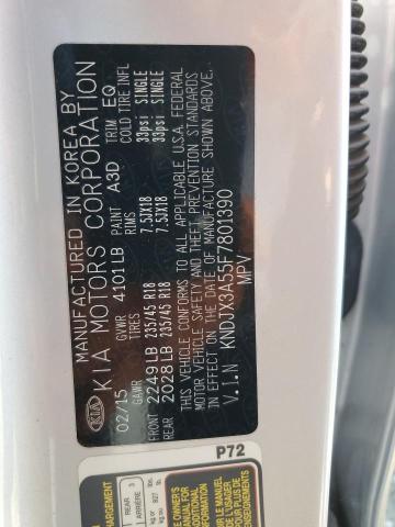 KNDJX3A55F7801390 - 2015 KIA SOUL ! SILVER photo 13