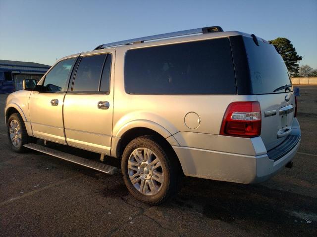 1FMJK1K54DEF65756 - 2013 FORD EXPEDITION EL LIMITED SILVER photo 2