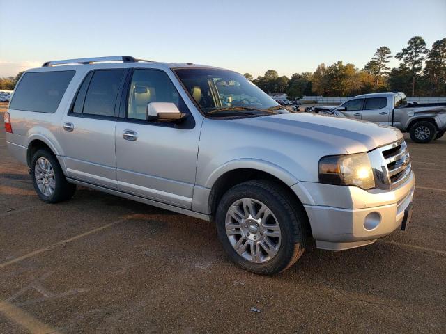 1FMJK1K54DEF65756 - 2013 FORD EXPEDITION EL LIMITED SILVER photo 4