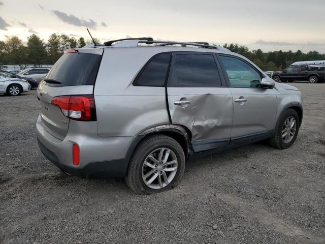 5XYKT4A66FG657852 - 2015 KIA SORENTO LX SILVER photo 3