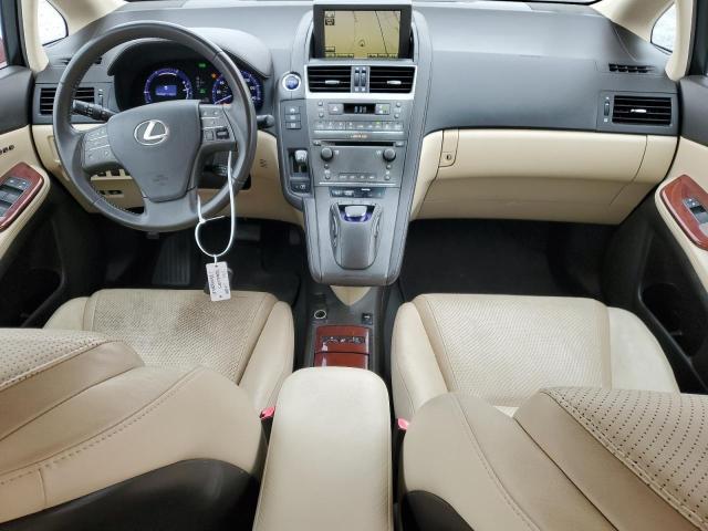 JTHBB1BA9A2003448 - 2010 LEXUS HS 250H RED photo 8