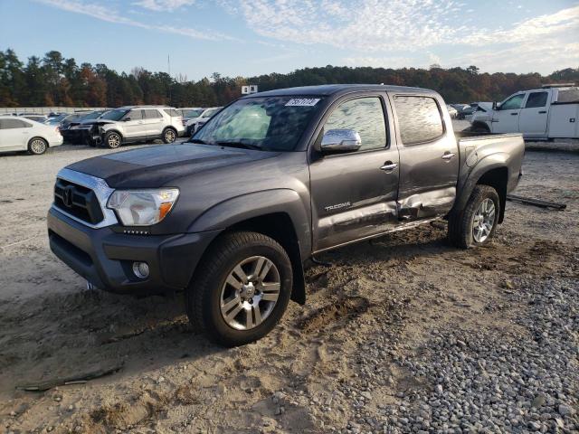 5TFJU4GN8EX056087 - 2014 TOYOTA TACOMA DOUBLE CAB PRERUNNER GRAY photo 1