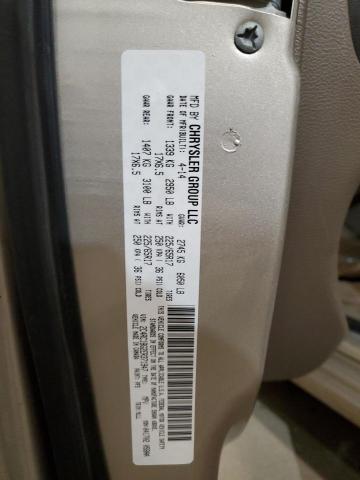 2C4RC1BG2ER371947 - 2014 CHRYSLER TOWN & COU TOURING 金色 照片 13