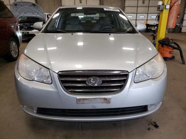 KMHDU46DX8U495573 - 2008 HYUNDAI ELANTRA GLS SILVER photo 5