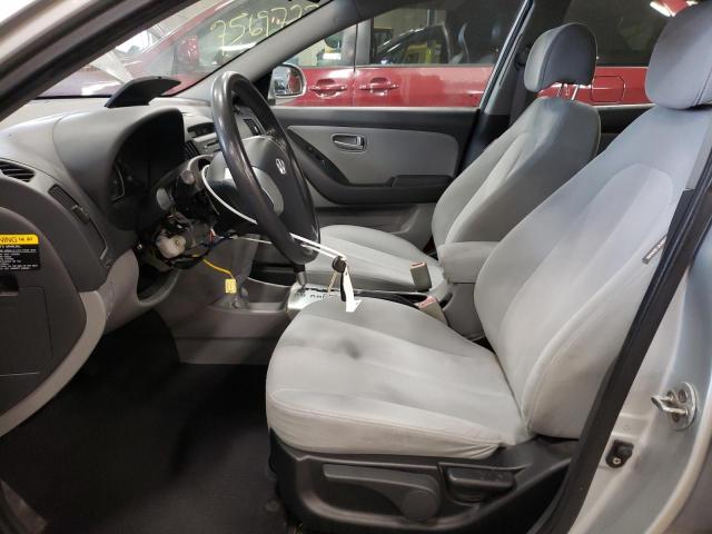 KMHDU46DX8U495573 - 2008 HYUNDAI ELANTRA GLS SILVER photo 7